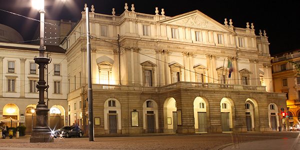 La Scala opera house, The most famous italian theatre in milan